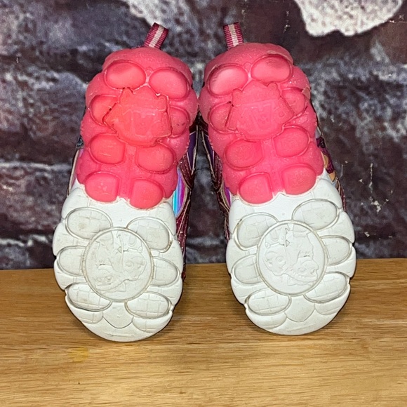 Girls Paw Patrol Pink Light Up Sneaker’s shoes Size 7 Toddler’s - Picture 10 of 10
